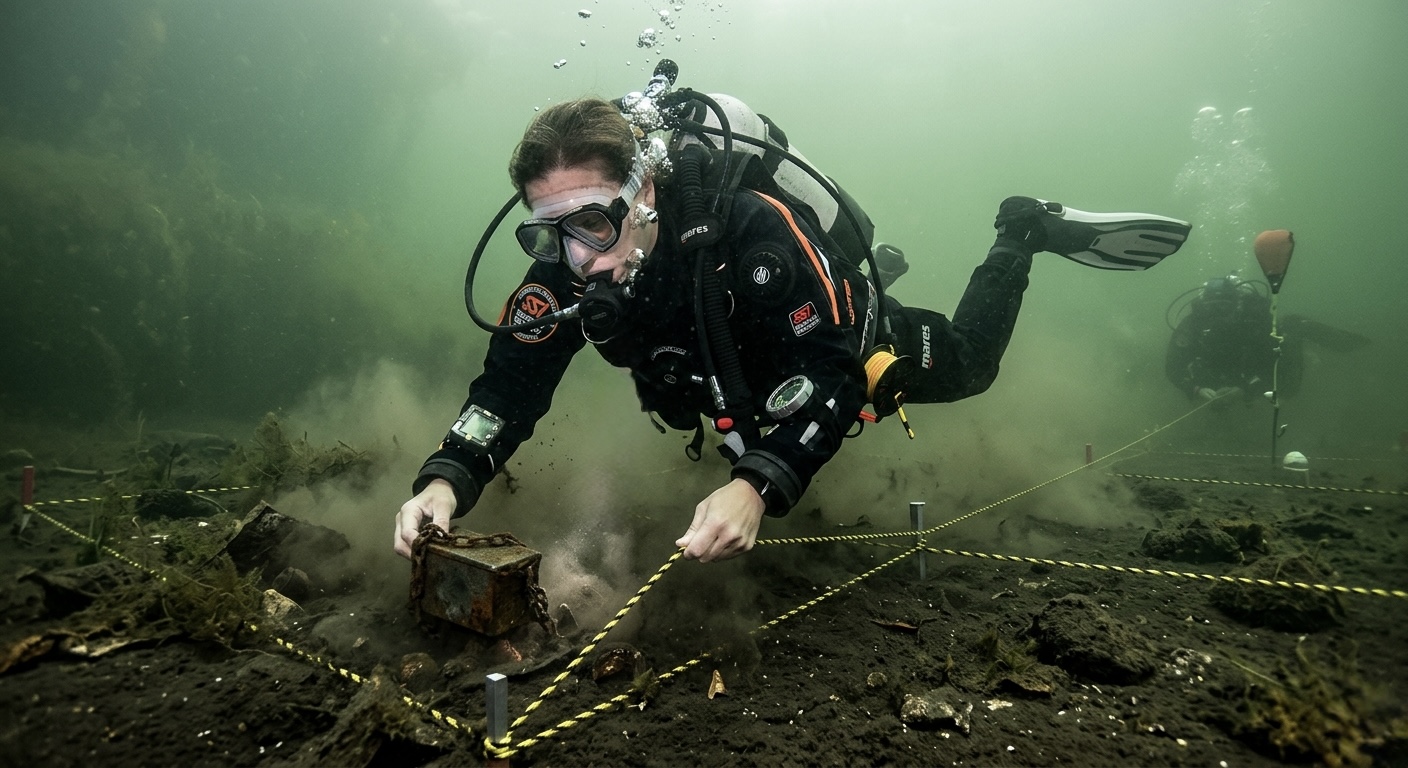 Search & Recovery Tauchkurs in Wien bei TAUCHWERK – Tauchschule Wien