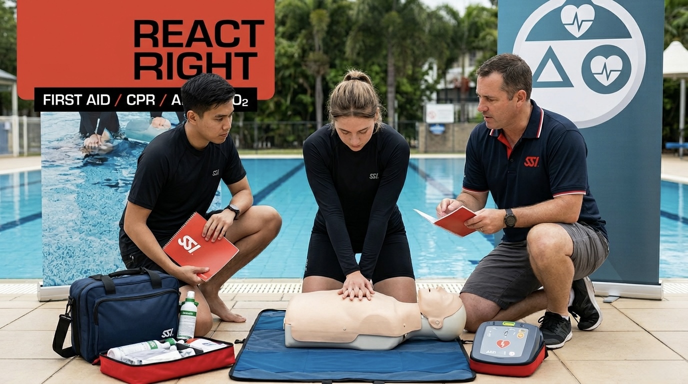 React Right Tauchkurs in Wien bei TAUCHWERK – Tauchschule Wien